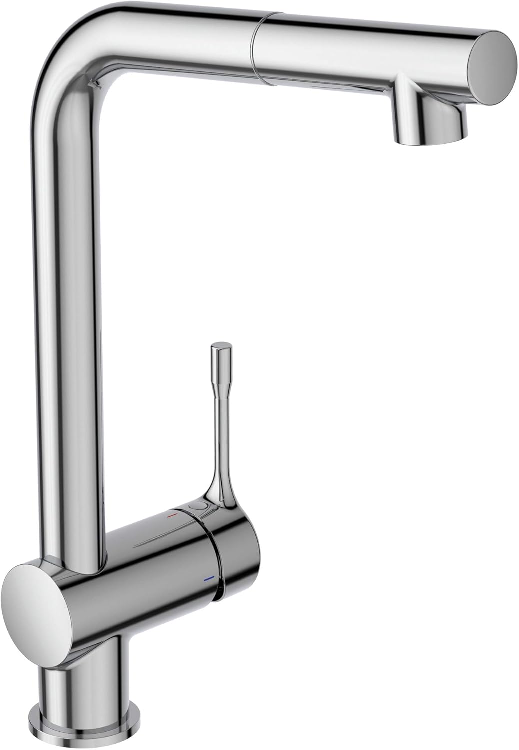Ideal Standard BC176AA Ceralook Kitchen Tap High Spout, Chrome, Una funzione