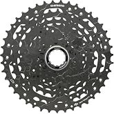Shimano CUES CS-LG400-10 Cassette - 10-Speed, 11-48t, LINKGLIDE, Black | CUES CS-LG400 10-Speed LINKGLIDE Cassette 11-48t Black