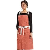 Caldo Split Leg Apron (Terracotta)