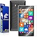 Armorsuit MilitaryShield Nokia Lumia 930 Screen Protector + Black Carbon Fiber Full Body Skin / Front Anti-Bubble Ultra HD Shield w/ Lifetime Replacements
