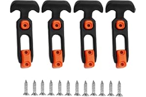 COOLOGIN Rubber Flexible T-Handle Hasp Draw Latch for Tool Box, Cooler, Golf Cart or Engineering Machine Hood (4PCS Multicolo