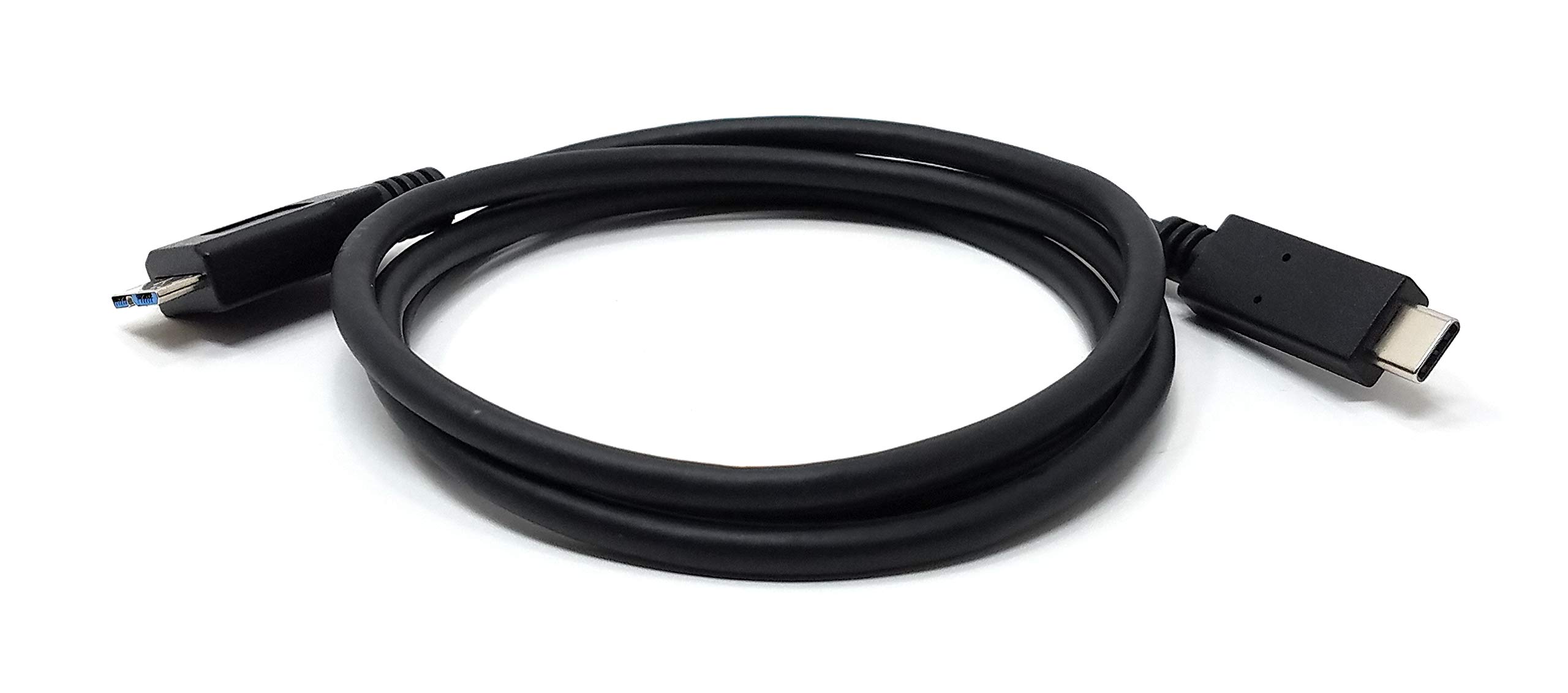 MainCore 2m Long USB C To USB Type Micro B 3.0 Cable Compatible with EXTERNAL HARD DRIVES Super Fast High Speed Data Transfer Charging Sync Data HDD Hard Disk Cord Lead (2m)