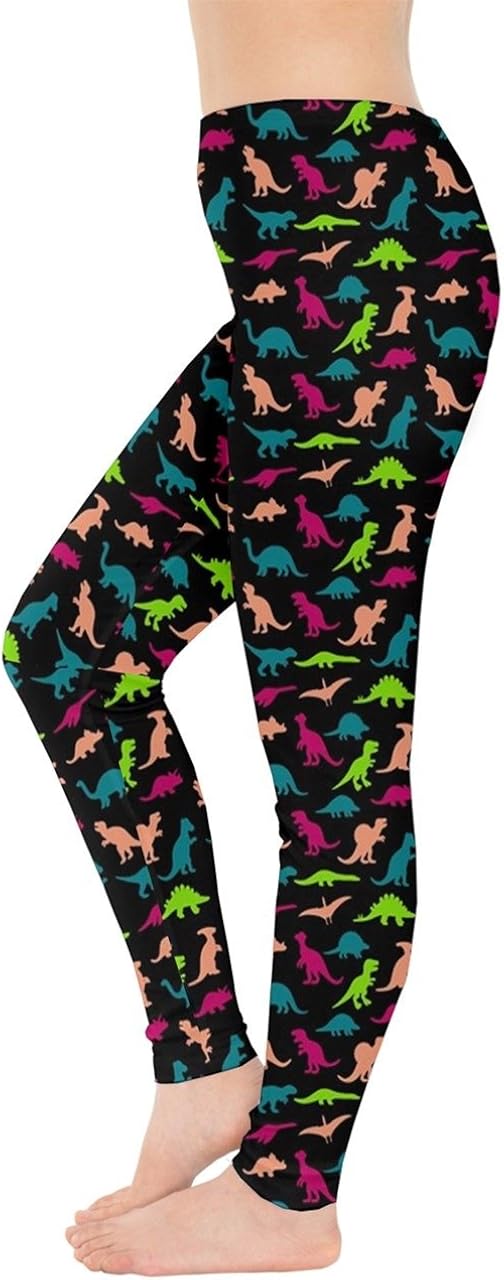 dinosaur workout leggings