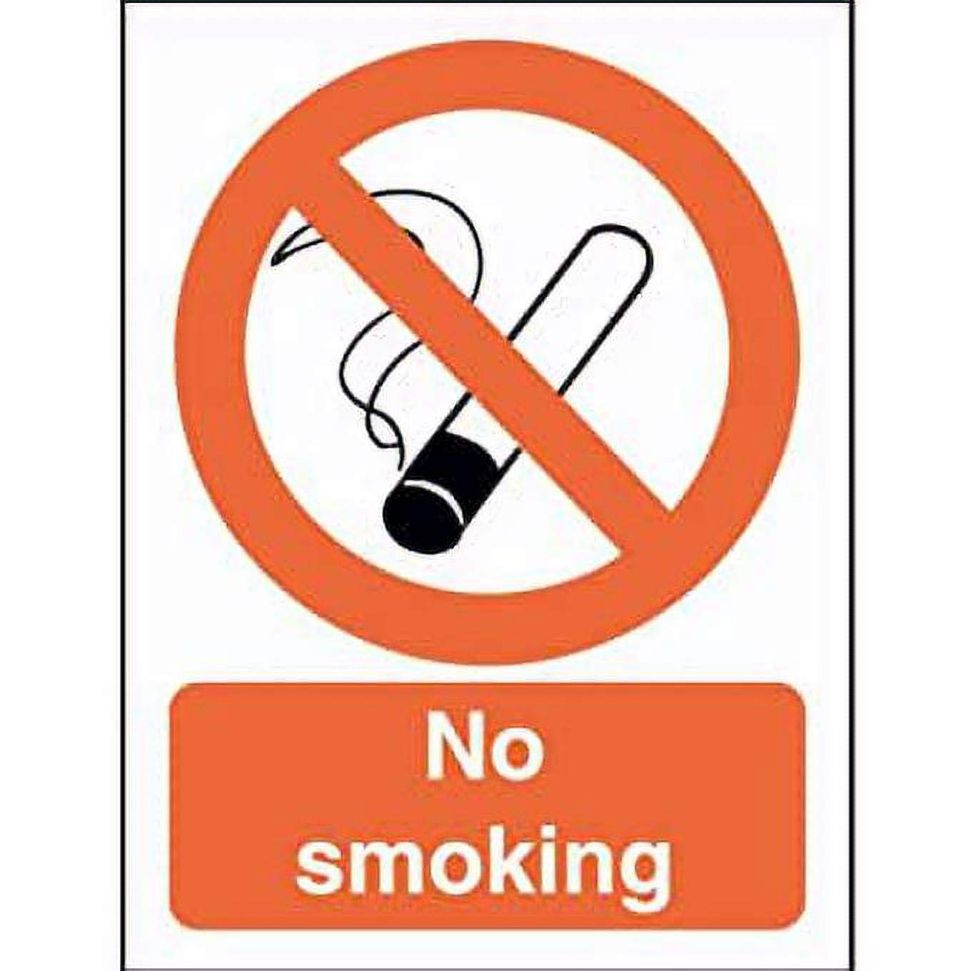 No Smoking Symbol Sign Notice Safety Plaque Poster Commercial 200X150mm