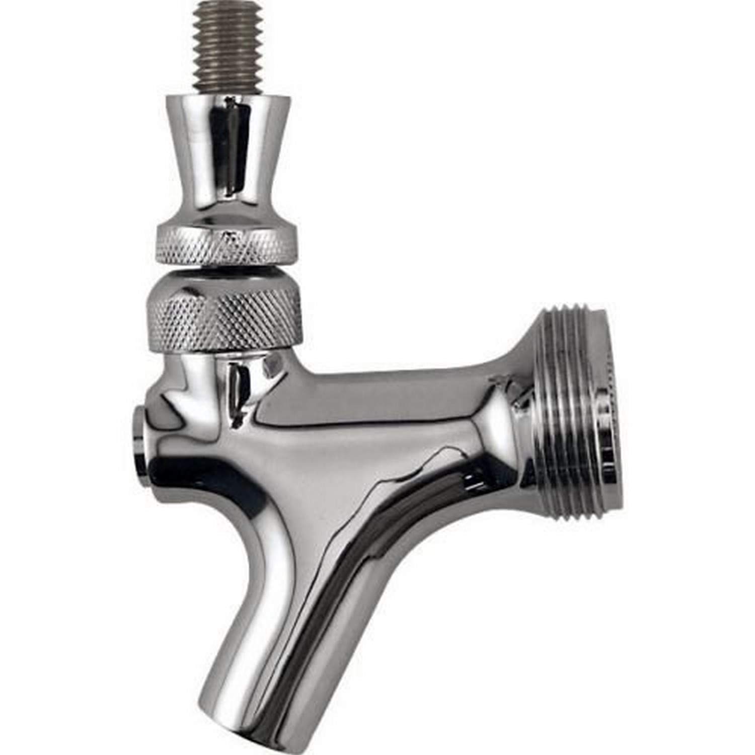 Draft Warehouse CFP2 Draft Beer Faucet, Standard American, Chrome