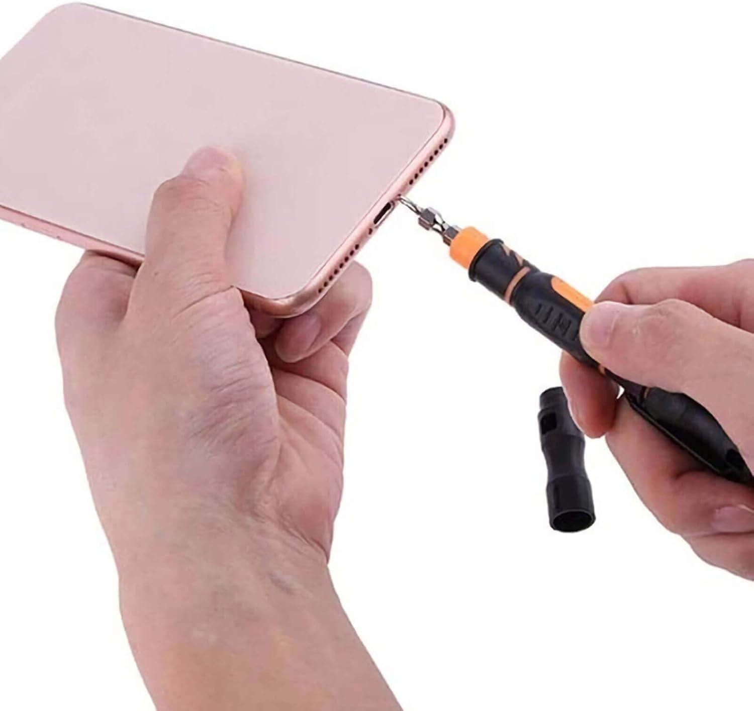 Portable Pocket Pen Screwdriver Set - Precision Screw Driver Multi-Tool Set with Philips and Flat Head Double Ended Magnetic Bits: Home Improvement