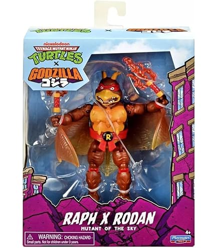 Amazon.com: Teenage Mutant Ninja Turtles TMNT x Godzilla: Godzilla