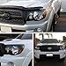 VIPMOTOZ Black Housing OE-Style Headlight Headlamp Assembly For 2005-2011 Toyota Tacoma Pickup Truck, Driver & Passenger Side