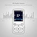 32GB MP3 Player, Portable MP3 Player with FM Radio, Voice Recorder, Portable Music Player with Expandable Micro SD Card up to 128GB