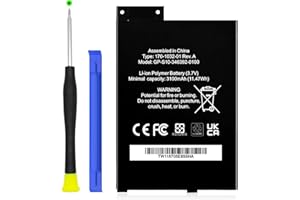 KOOAQQ Battery for GP/S10/346392/0100, (2025 Upgraded) 3100mAh Ultra High Capacity Li-Polymer Battery Replacement for K3 S11/GTSF/01A K3 170/1032/00 170/1032/01 with Repair Tool Kit