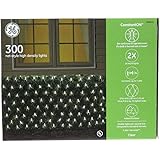 GEConstantON 6-ft X 4-ft Constant White Incandescent Mini Plug-in Christmas Net Lights 62346LO