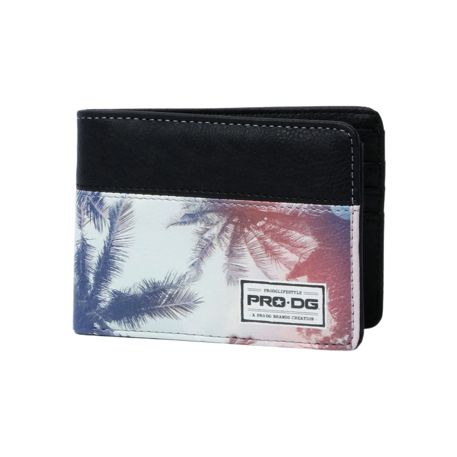 PRODG Palmtree-Freestyle Wallet, Turquoise, 12 x 8.5 cm