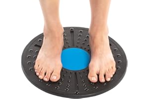 Daiwa Felicity Balance Board Disc Wobble Board Physical Therapy Equipment Core Trainer Lightweight Only 1 pound and Holds Up to 300 Pounds