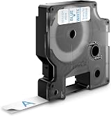 DYMO D1 Labels Blue Print on White Tape 12 mm x 7 m Self-Adhesive view 7