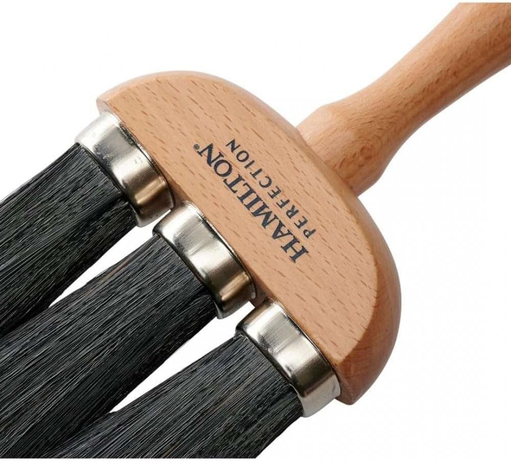 Hamilton Perfection Pure Bristle Dusting Brush 3 Ring