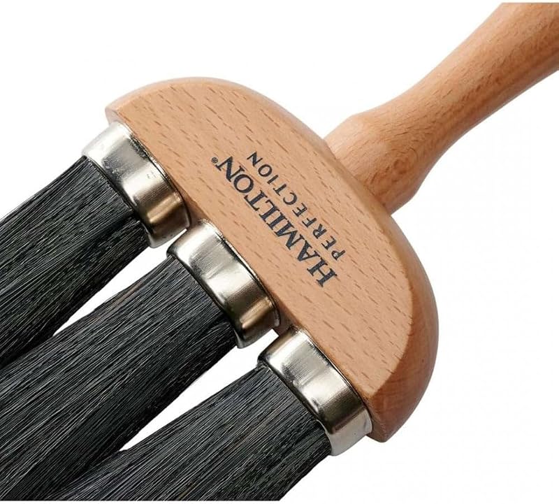 Hamilton Perfection Pure Bristle Dusting Brush 3 Ring