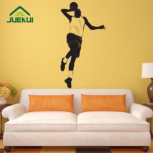 ljradj Jugador de Baloncesto de Vinilo a Prueba de Agua Pegatinas ...