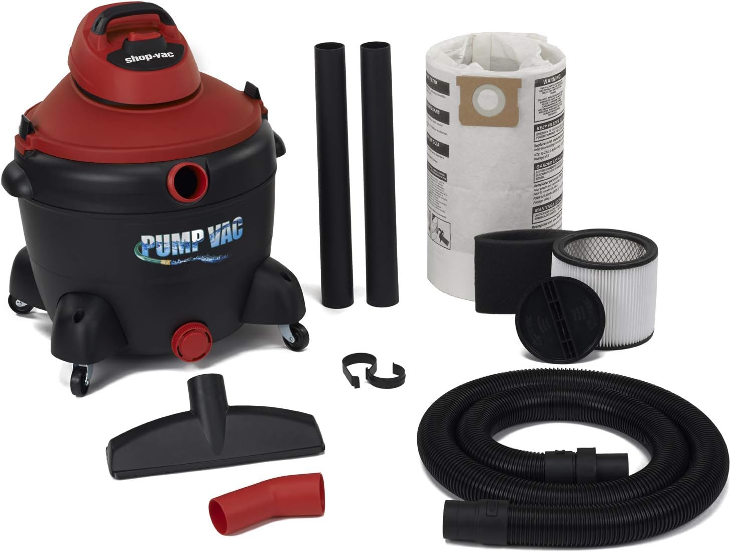 ShopVac 5821600 16Gallon U.S, 60.5Litres, 6.0 Peak HP Pump Vacuum