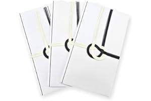 Japanese Condolence Money Envelopes – Traditional Koden Funeral Gift Pouches (3 Envelopes/Bag)