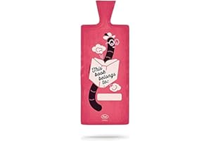 Genuine Fred Bookie Cushion, Whoopee Cushion Bookmark, Pink