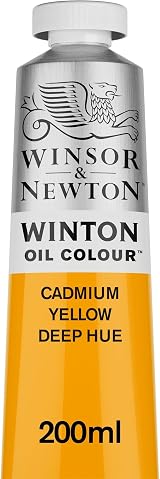 Winsor & Newton Winton Cadmium Yellow Deep Hue 200ml Oil Colour