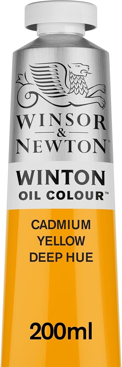 Winsor & Newton Winton Cadmium Yellow Deep Hue 200ml Oil Colour