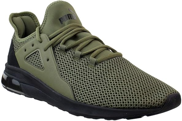 puma black casual shoes