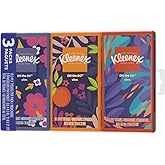 KLEENEX Go Pack Facial Tissue, 3 ea