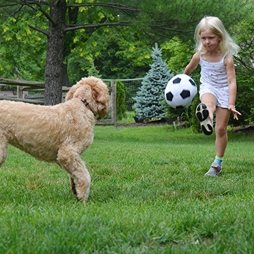 image for Tplay Soccer Ball Pillow Stuffed Fluffy Plush Baby Soccer Ball Soft Du