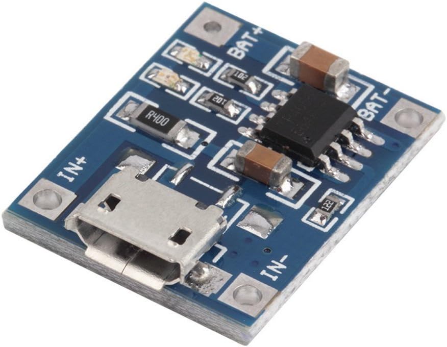 Tikta Mini MICRO USB 1A TP4056 Lithium Battery Charging Module Li ion Board Module Batteries Charger