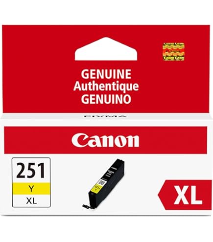 Amazon.com: Canon CLI-251XL Genuine Black Ink Tank, Compatible