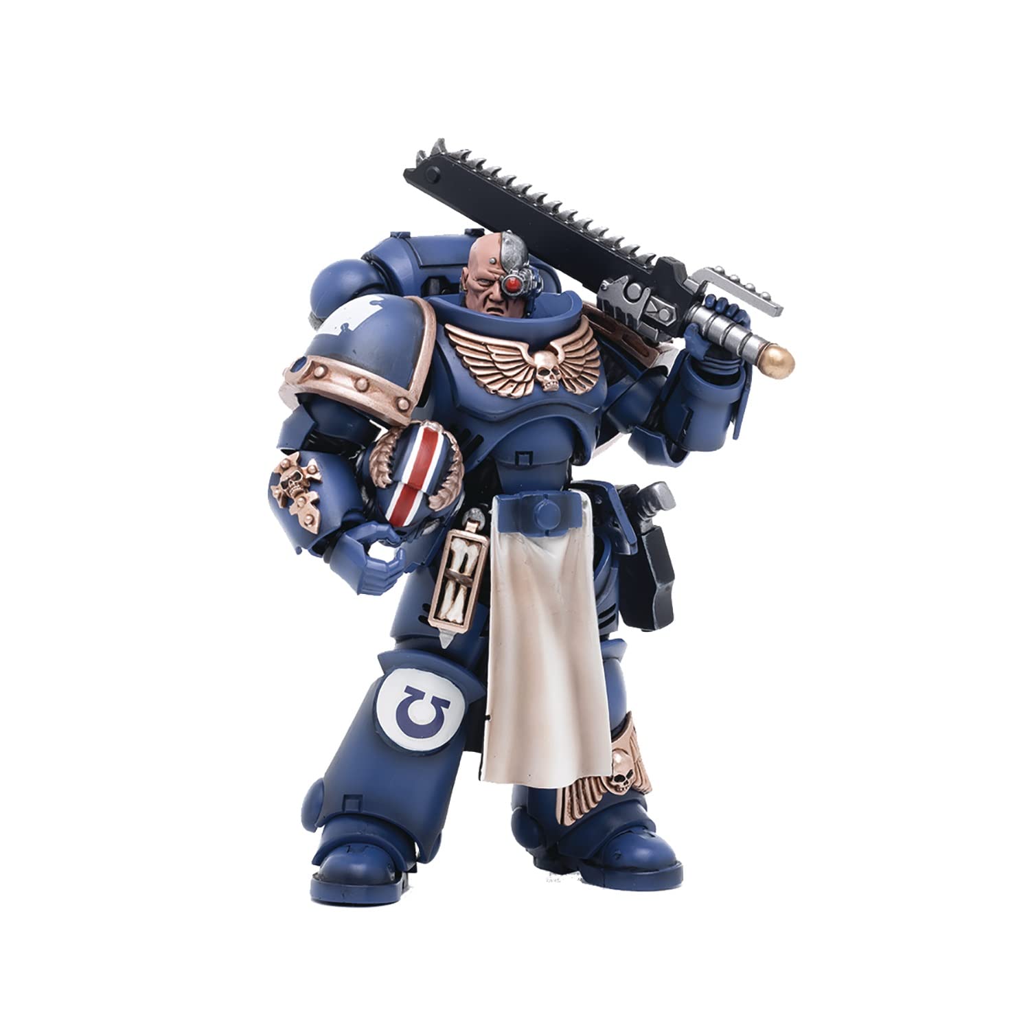 Bloomage JoyToy Tech - Joytoy Warhammer 40,000 - Ultramarines Primaris Lieutenant Horatius 1/18 Action Figure (Net)
