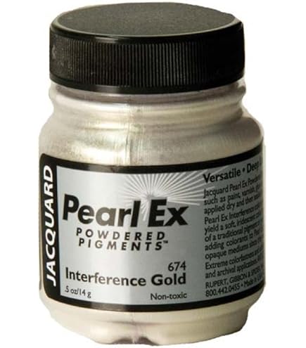 Amazon.com: Jacquard Pearl Ex Pigment Powder 0.75 oz Antique