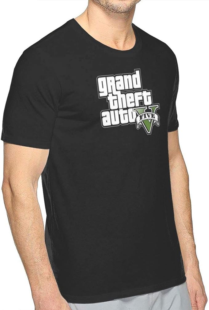 Amazon Co Jp メンズ Tシャツ Gta5 ター デザイン プリントおしゃれシンプル 通勤 通学 運動 日常用 服 ファッション小物