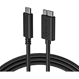 CBUS 3.3ft USB-C to USB 3.0 Micro-B Camera Cable Compatible with Panasonic Lumix G9, Nikon D850, D5, D500, D810, D810A, Fujif