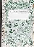 Cover of Succulent Garden Decomposition Book: College-ruled Composition Notebook With 100% Post-consumer-waste Recycled Pages