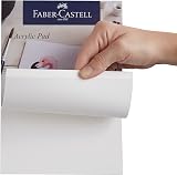 Faber-Castell Creative Studio Acrylic Paint Pad A5 240 GSM 15 Sheets view 4