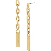 AllSaints Women's Chain Link Linear Earrings