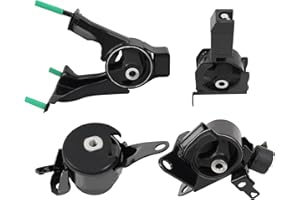 QRYIPPDM Engine Motor & Transmission Mount Kit Compatible with 2005 2006 2007 2008 2009 2010 Scion TC 2.4L AUTO Set 4PCS : A62033 A62037HY A72010 A72012