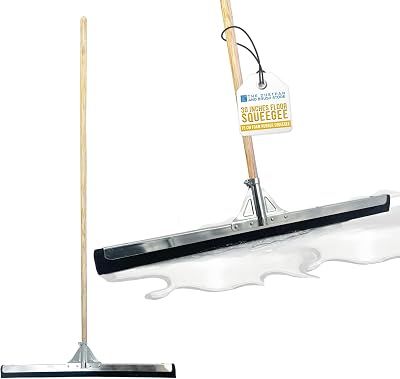 TDBS The Dustpan and Brush Store 30 Floor Squeegee with 120cm Handle