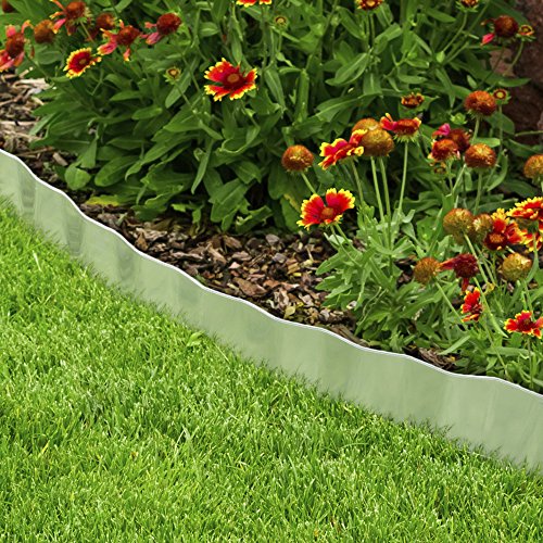 Etal Garden Edging, Steel Landscape Edging Border, Corrugated Garden