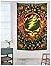 Sunshine Joy Grateful Dead 3D Steal Your Face Scarlet Fire Tapestry Tablecloth Wall Art Beach Sheet Huge 60x90 Inches - Amazing 3D Effects,Multi