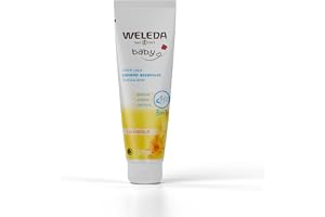 Creme para Assaduras Weleda Baby, de Calêndula, 120ml | Proteção Natural, Fórmula Suave com Camomila
