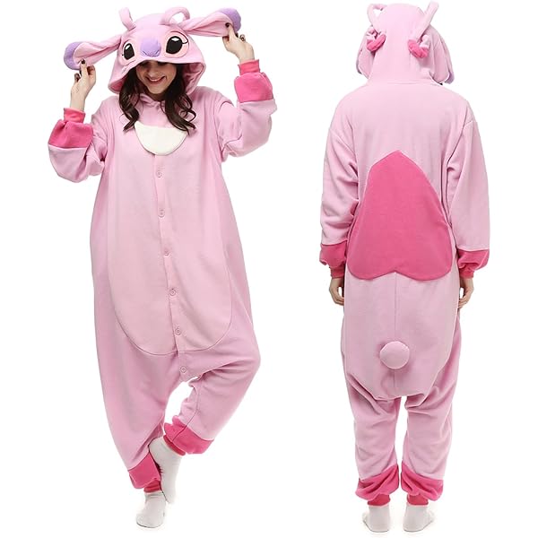 Disfraz De Pijama De Cerdo Rosa Para Mujer Talla L - Incluye Maillot Enterizo Con Capucha Y Cola, Suave Y Divertido