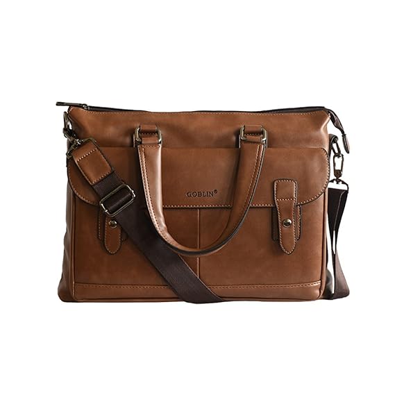 amazon leather office bags