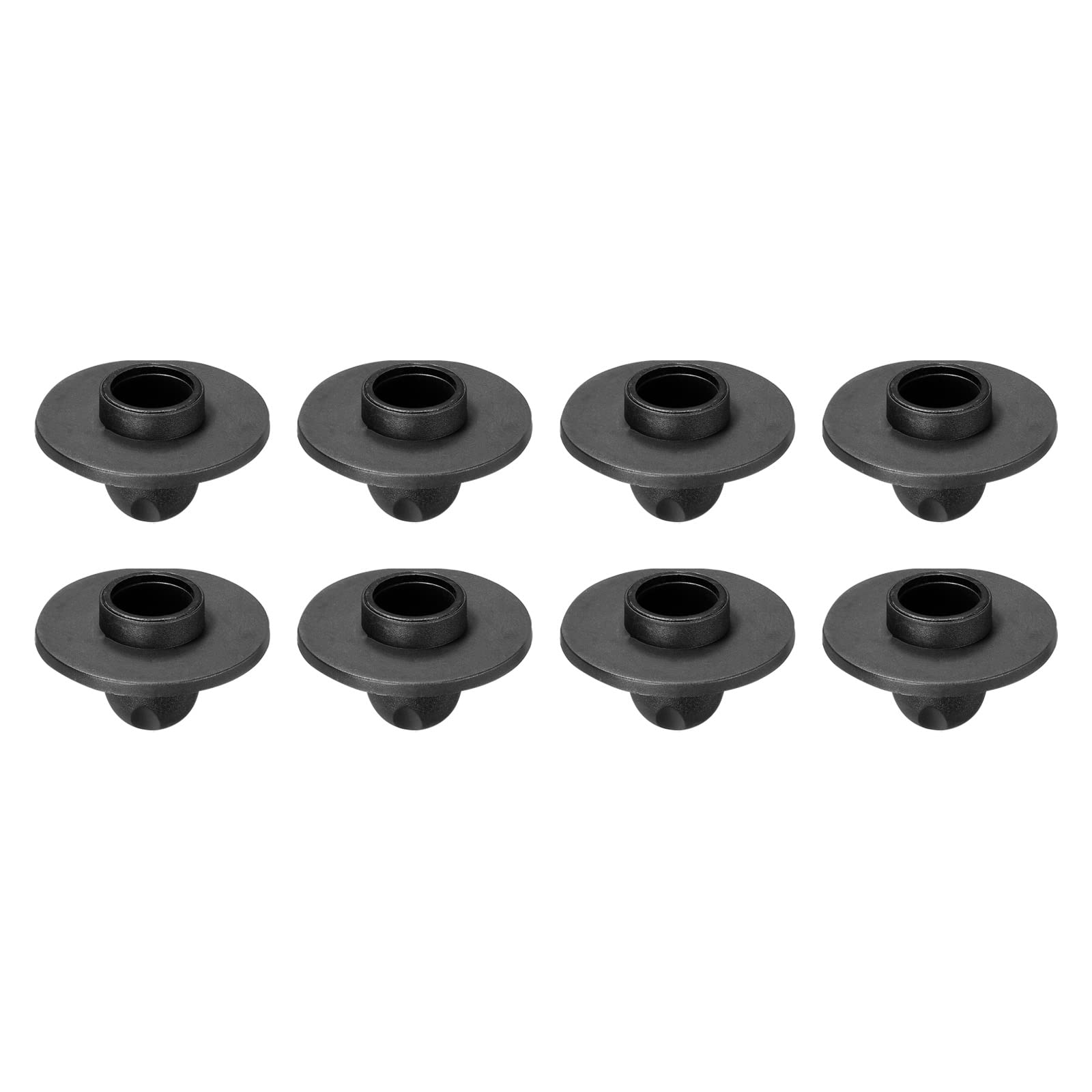Photo 1 of PATIKIL Camping Chair Foot, 8 Pack 16mm Tubing Dia Detachable Anti-Slip Stool Feet Replacement for Hiking Outdoor, Black