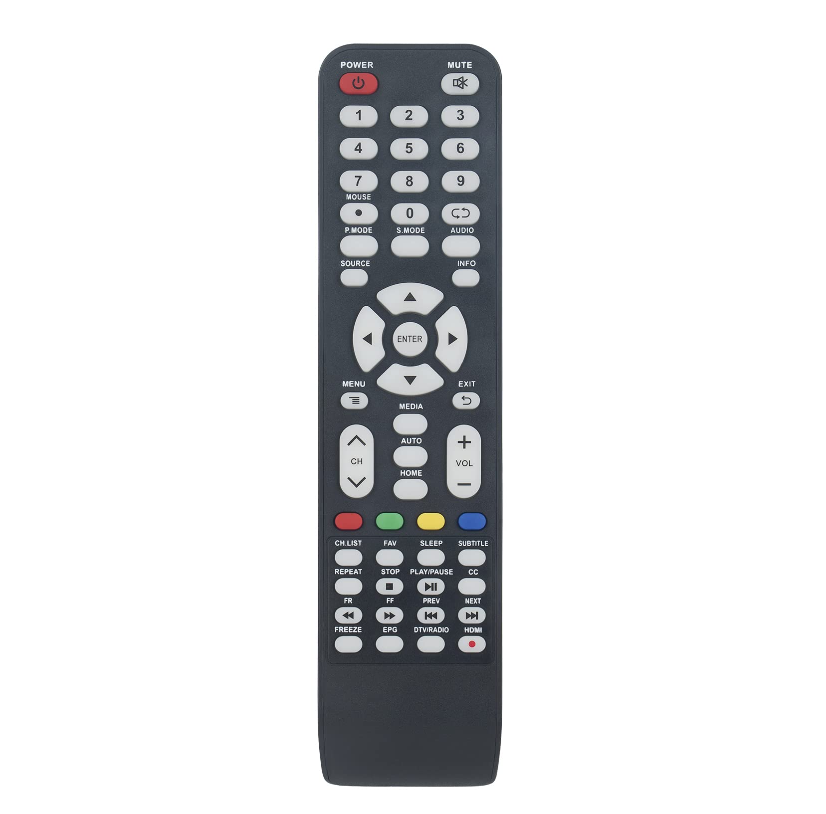 AULCMEET XK237B Replacement Remote Control Compatible with Kroms Line 4K OLED 55 inch Smart TV KS5500SM4K