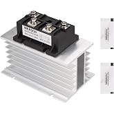 Weasch Bridge Rectifier MDQ 200A, AC to DC, 1600V 200A, Full Wave Diode Module Single-Phase, with Aluminum Heat Sink (1)