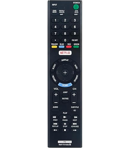 Amazon.com: RMT-TX102U Replaced Remote fit for Sony TV KDL-48W650D