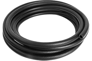 EUNICE 3/8 Inch (10mm) ID Fuel Line Hose, 10 FT 300PSI Push Lock NBR Rubber Hose for Automotive